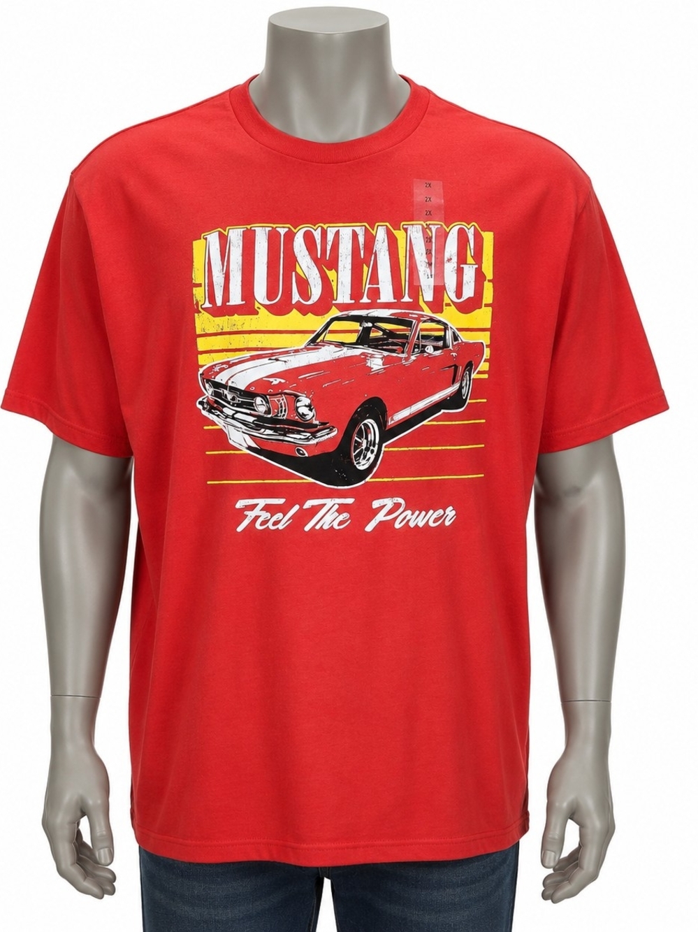 Mustang Shirt Ford Graphic Retro Muscle Car XXL